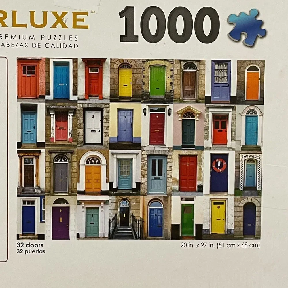 Colorluxe Maximum Color Premium 1,000 Piece Award Winning 32 Door Puzzle